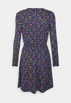 Even&Odd Jerseykleid - Dark Blue/multi-coloured | Damen -Even&Odd Verkäufe 4439756e5dbd4c42990a0f2f3ab64317