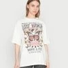 Even&Odd Damen T-Shirt Print - White