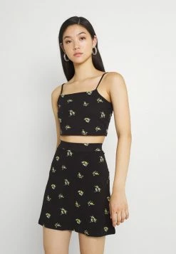 Even&Odd Damen SET - Top - Black/multi-coloured