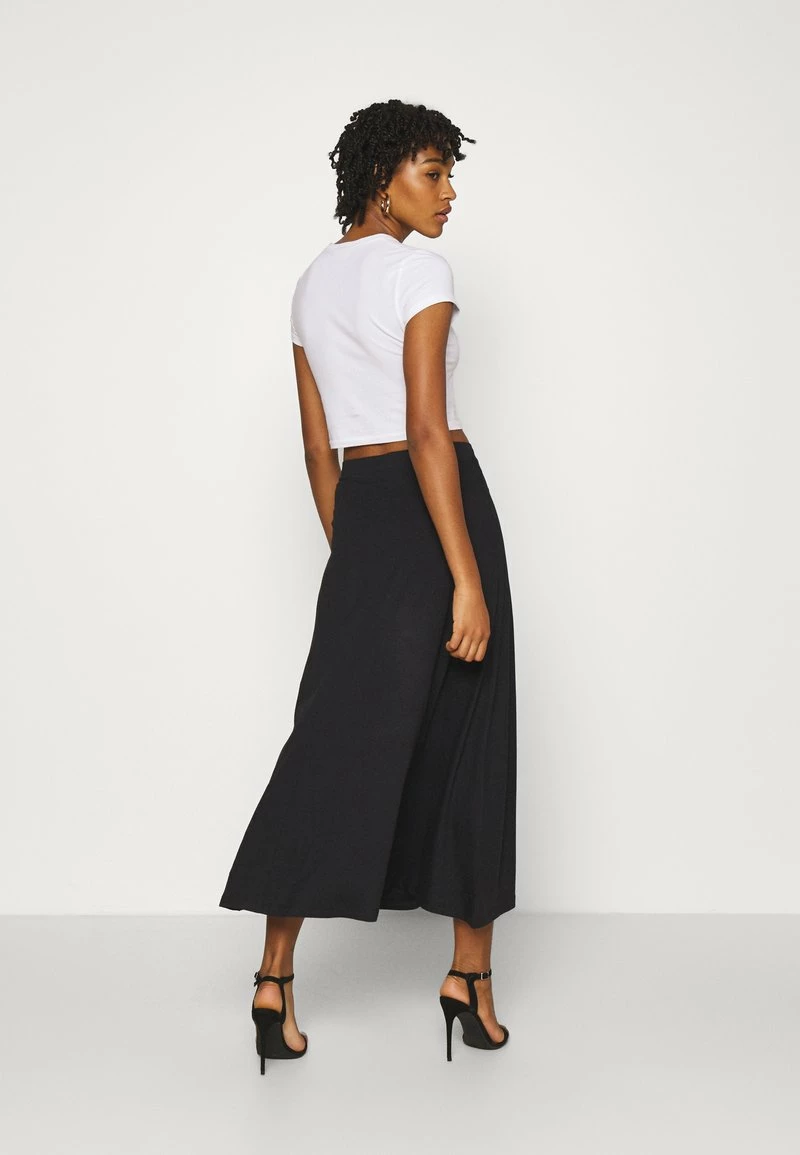 Even&Odd Damen Basic Maxi Skirt - A-Linien-Rock - Black 5 Even&Odd Damen Basic Maxi Skirt - A-Linien-Rock - Black – Bild 3