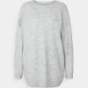 Even&Odd Damen Strickpullover - Mottled Light Grey -Even&Odd Verkäufe 4786a0dbe031484598ebac679370bac4