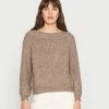 Even&Odd Damen OFF SHOULDER JUMPER - Strickpullover - Mottled Beige 1 Even&Odd Damen OFF SHOULDER JUMPER - Strickpullover - Mottled Beige -Even&Odd Verkäufe 47d2304e083a445b9c403ae49ae20439