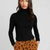 Even&Odd BASIC TURTLE NECK JUMPER - Strickpullover - Black | Damen -Even&Odd Verkäufe 48fc922fd49246ebab52380aec4d9c35