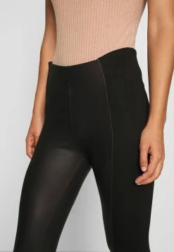 Even&Odd Damen PU LEGGINGS WITH PUNTO INSERTS - Leggings - Hosen - Black -Even&Odd Verkäufe 4a76fccfa79e44ca98b64b55e8e0d705