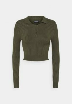 Even&Odd Strickpullover - Olive | Damen -Even&Odd Verkäufe 4a82106deef746b2b04a42544d8989d3