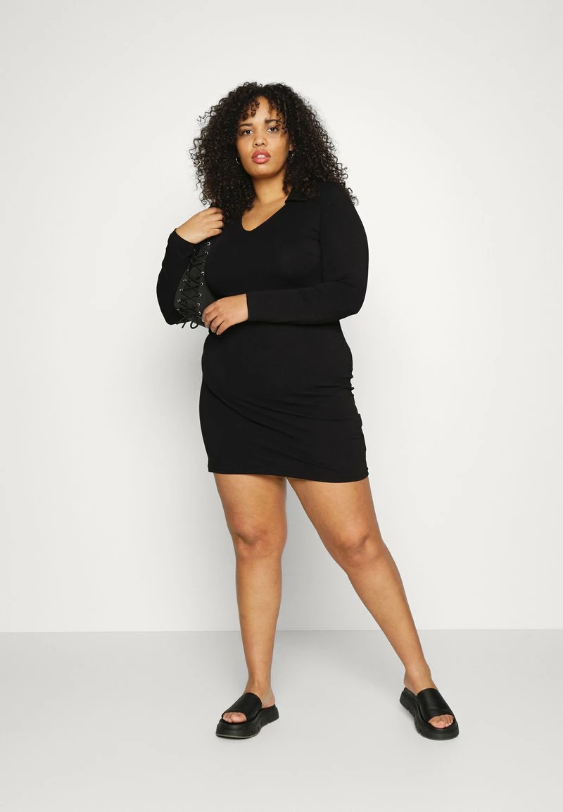 Even&Odd Damen Jerseykleid - Black 4 Even&Odd Damen Jerseykleid - Black – Bild 2