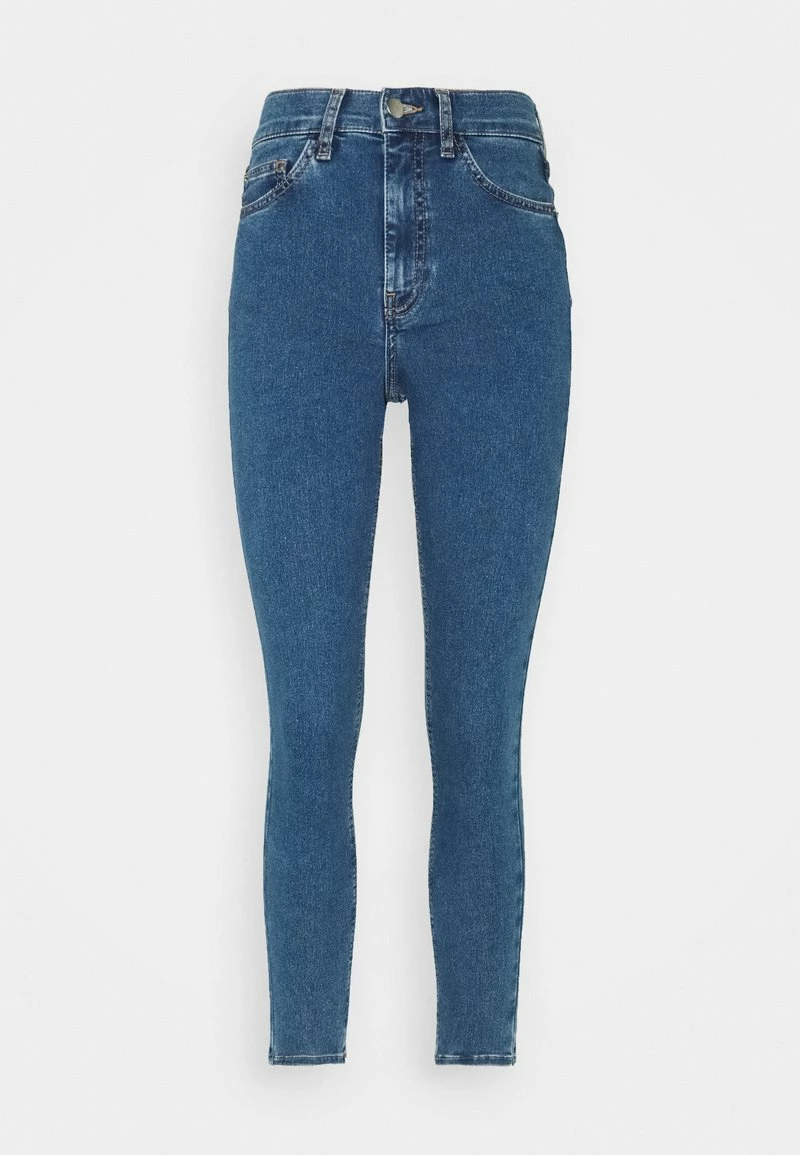 Even&Odd Jeans Skinny Fit - Blue Denim | Damen 7 Even&Odd Jeans Skinny Fit - Blue Denim | Damen – Bild 5