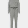 Even&Odd Damen Jumpsuit - Mottled Light Grey -Even&Odd Verkäufe 4bc3166eb8024c1d9b986a94d746dfc0