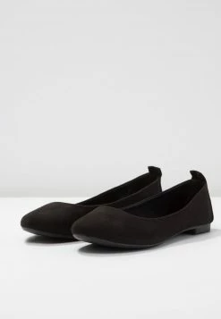 Even&Odd Damen Klassischer Ballerina - Black -Even&Odd Verkäufe 4c89cd9248ae478ca5e4de71a4dacfea