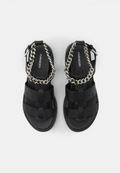 Even&Odd Damen Riemensandalette - Black -Even&Odd Verkäufe 4c94c9660ba34d4497cedbeca25dee4a