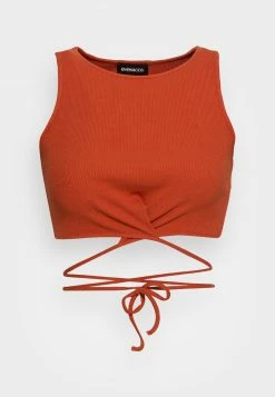 Even&Odd Top - Orange | Damen -Even&Odd Verkäufe 4cf657bcca004552b9a0dff7ab511f52