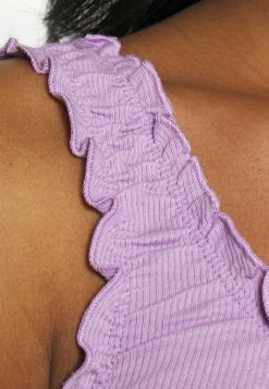 Even&Odd Damen 2 PACK - Top - Black/lilac -Even&Odd Verkäufe 4d95eba1f29f466ea1c1d664ffd7dfba