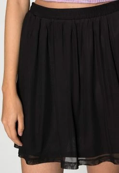 Even&Odd Damen BASIC FLARED SKIRT - Minirock - Black -Even&Odd Verkäufe 4fac83284ca74ad89efd9c43ae8d6b03