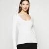 Even&Odd Damen Strickpullover - Off-white