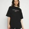 Even&Odd Damen T-Shirt Print - Black -Even&Odd Verkäufe 506d0b436175411983a4eadac8121856