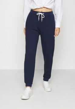 Even&Odd Damen Regular Fit Jogger With Contrast - Jogginghose - Dark Blue