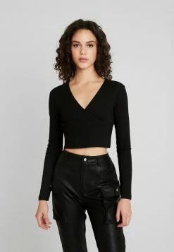 Even&Odd Damen Langarmshirt - Black