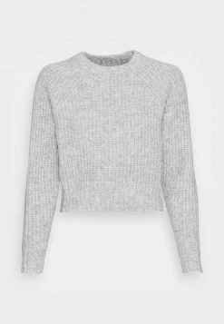 Even&Odd Damen Strickpullover - Mottled Grey -Even&Odd Verkäufe 55c889c4a09d41c79789e84ce3c78672
