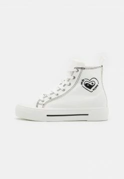 Even&Odd LOVE - Sneaker High - White/black | Damen -Even&Odd Verkäufe 55e6f14bcfe24472a45f209867592759
