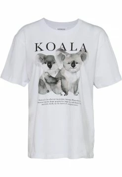 Even&Odd Damen T-Shirt Print - White -Even&Odd Verkäufe 56a9c9e3a3604f268f08c9cc6ebc6b4f