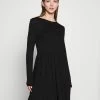 Even&Odd Damen Jerseykleid - Black -Even&Odd Verkäufe 572f4ce9c980459c86ce5279b9fa5697