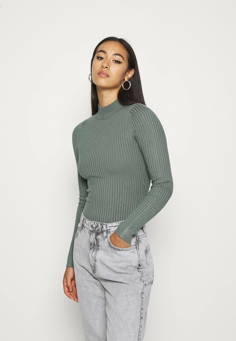 Even&Odd Damen Strickpullover - Light Olive 3 Even&Odd Damen Strickpullover - Light Olive