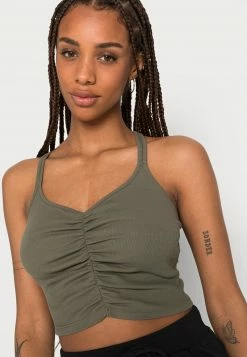 Even&Odd Damen Top - Khaki -Even&Odd Verkäufe 58bb4832e7b04863a0efcff4bac7838a
