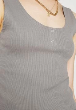 Even&Odd Damen 2 PACK - Top - Black/grey -Even&Odd Verkäufe 59ef42be3cf9445fb6a9baf80f934cd0