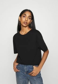 Even&Odd Damen T-Shirt Basic - Black