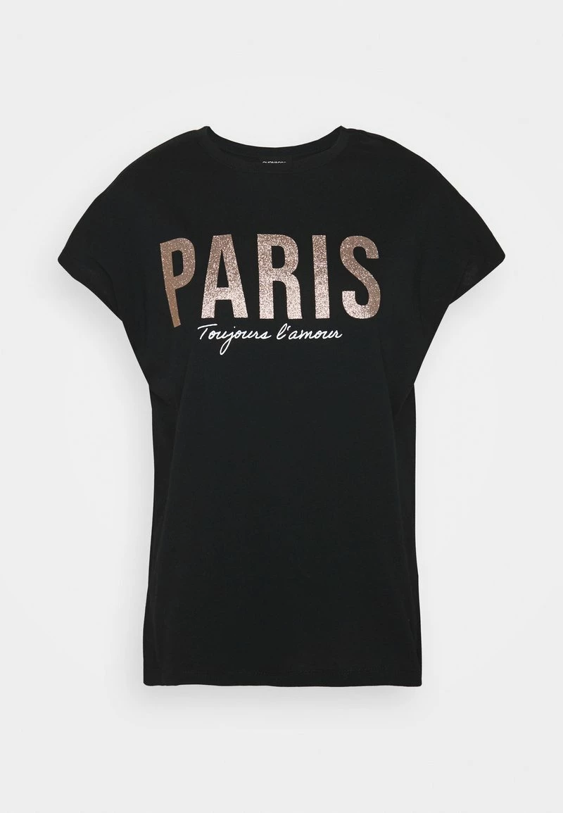 Even&Odd T-Shirt Print - Black | Damen 7 Even&Odd T-Shirt Print - Black | Damen – Bild 5