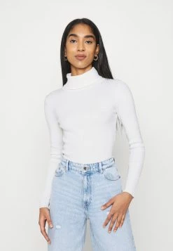 Even&Odd Damen CROPPED TURTLE NECK 2 PACK - Strickpullover - Black/ White -Even&Odd Verkäufe 5d04864be6184586a907833c4e6b342f