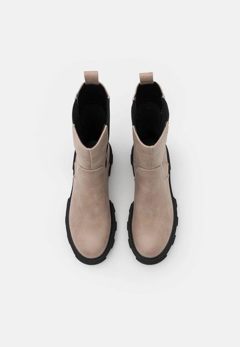 Even&Odd Damen Plateaustiefelette - Taupe 8 Even&Odd Damen Plateaustiefelette - Taupe – Bild 6