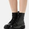 Even&Odd Damen WINTER BOOT COMFORT - Plateaustiefelette - Black