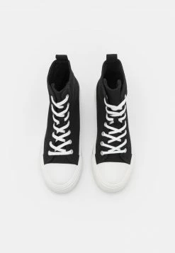 Even&Odd Damen Sneaker High - Black -Even&Odd Verkäufe 5edaa9c0404e4fa3a0261e0b8436e685