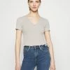 Even&Odd Damen T-Shirt Print - Light Grey -Even&Odd Verkäufe 5ede5040e53a4d6791214e93bd23a52f