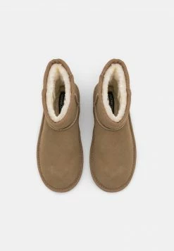 Even&Odd Damen LEATHER WINTER BOOTIES - Stiefelette - Khaki -Even&Odd Verkäufe 5f0a8b2191ee4343b80c590cd80f9924