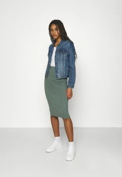 Even&Odd Damen 2er PACK - Bleistiftrock - Black/green