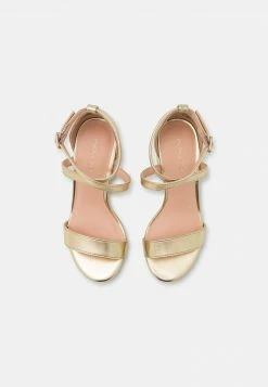 Even&Odd Damen Riemensandalette - Gold -Even&Odd Verkäufe 605b31b349634279980324007fabb149