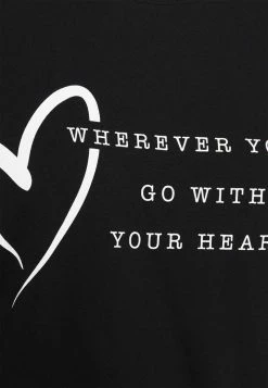 Even&Odd Damen T-Shirt Print - Black -Even&Odd Verkäufe 60bdc1877cd647a9a39056c62d0838c0