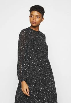 Even&Odd Blusenkleid - Black/white | Damen -Even&Odd Verkäufe 61a88bb6e3d04c39b97b3f4ffee85171