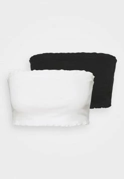 Even&Odd Damen 2 PACK - Top - Black/white -Even&Odd Verkäufe 623882eefb504e78b8804a4ca2d87e80