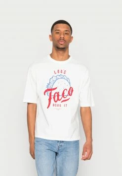 Even&Odd UNISEX - T-Shirt Print - Off White