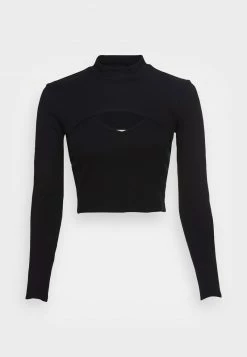 Even&Odd Damen 2-IN-1 - Top - Black -Even&Odd Verkäufe 65a62b52faf94c93b358316c5f896b5b