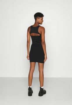 Even&Odd Damen Basic Mini Ribbed Skirt - Bleistiftrock - Black 10 Even&Odd Damen Basic Mini Ribbed Skirt - Bleistiftrock - Black -Even&Odd Verkäufe 65cb68f6cbb74e00a56ec984a5b74be9