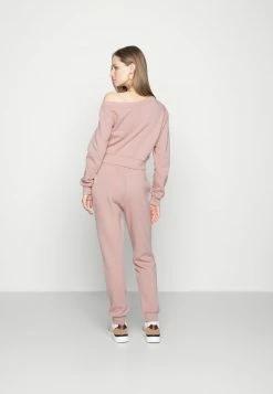 Even&Odd Damen Off Shoulder&Jogger Set - Sweatshirt - Pink -Even&Odd Verkäufe 688212166c3a4bb5b5a865eb92e295f0
