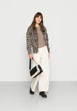 Even&Odd Damen OFF SHOULDER JUMPER - Strickpullover - Mottled Beige -Even&Odd Verkäufe 68987e4e2d654dc29c668107d2eacfa7