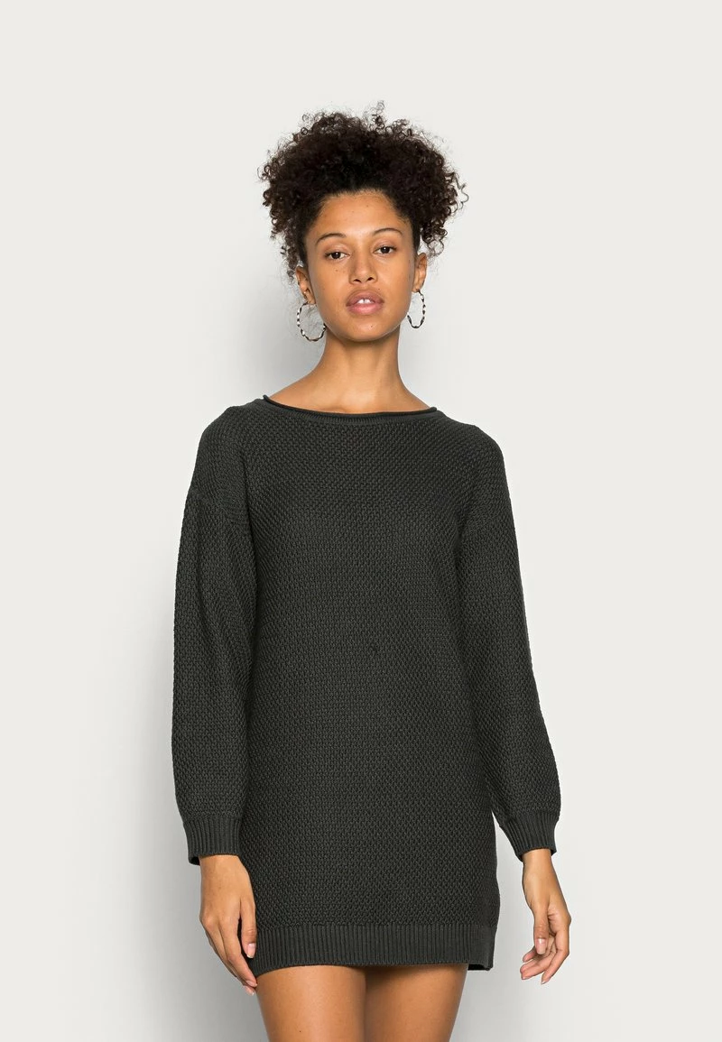 Even&Odd Damen Strickkleid - Dark Grey 3 Even&Odd Damen Strickkleid - Dark Grey