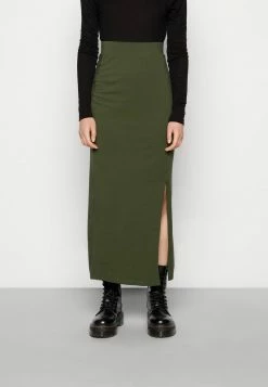 Even&Odd Maxirock - Khaki | Damen