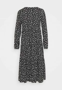 Even&Odd Damen Freizeitkleid - Black/white -Even&Odd Verkäufe 6a6638dd2fac462bb6d734bb767db15c