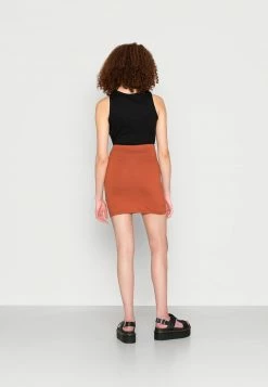 Even&Odd Damen Minirock - Brown -Even&Odd Verkäufe 6a6db402e79a433bbd4c9dc73e13b235